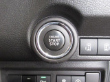 プッシュエンジンスタートシステム、エンジン始動・停止をワンタッチで行うことができます。