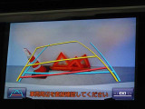 バックガイドモニターを装備しています、車庫入れもラクラクです。