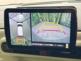 【パノラマモニター】専用のカメラにより、上から見下ろしたような視点で360度クルマの周囲を確認することができます☆死角部分も確認しやすく、狭い場所での切り返しや駐車もスムーズに行えます。