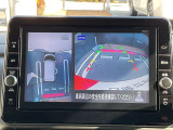 上から見たような映像で駐車をサポート!苦手な駐車も心強いですね!