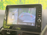 【アラウンドビューモニター】専用のカメラにより、上から見下ろしたような視点で360度クルマの周囲を確認することができます☆死角部分も確認しやすく、狭い場所での切り返しや駐車もスムーズに行えます。