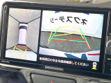 【パノラマモニター】専用のカメラにより、上から見下ろしたような視点で360度クルマの周囲を確認することができます☆死角部分も確認しやすく、狭い場所での切り返しや駐車もスムーズに行えます。