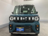 令和7年式 スペーシアギア HYBRID XZターボ LEDヘッドランプ デニムブルーメタリック ガンメタリック2トーン