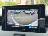 バックカメラ搭載なので後方時に車体後ろが確認出来る為、運転の苦手な方やたまに乗る方でも安心して車庫入れが出来ます☆
