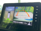【マルチアラウンドモニター】専用のカメラにより、上から見下ろしたような視点で360度クルマの周囲を確認することができます☆死角部分も確認しやすく、狭い場所での切り返しや駐車もスムーズに行えます。