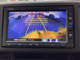 便利な3ビュー切り替え、ガイド線表示付きのバックカメラです。後退時、後方の視界をサポートします