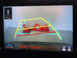 バックガイドモニターを装備しています、車庫入れもラクラクです。