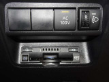 非常時やキャンプなどに役立つAC100Vコンセント付きです。ETCも装備してます。