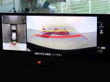 バックガイドモニターを装備しています、車庫入れもラクラクです。パノラミックビューモニターを搭載しています、上からの画像も表示されます。