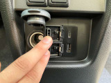 USB電源ソケットです。Type-A/Type-C対応です。