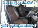 お客様にお座りいただくシートは徹底洗浄済みです!手作業でていねいに洗うので、心地よさが違います☆☆