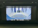 バックカメラ付きで後方の確認も安心です!スムーズな駐車・車庫入れをサポートいたします!
