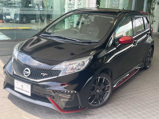 ノート1.6 NISMO S純正ナビ(MC315D-W)・ETC・前方ドライブレコーダー・Bluetooth