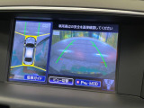 【アラウンドビューモニター】専用のカメラにより、上から見下ろしたような視点で360度クルマの周囲を確認することができます☆死角部分も確認しやすく、狭い場所での切り返しや駐車もスムーズに行えます。