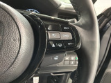 クルーズコントロールを装備しています。高速道路などで一定の速度で走ってくれるので運転が楽ですよ!速度を設定できますので、スピードの出しすぎにも注意できます。