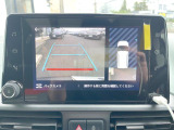 ●ガイドライン付きバックカメラ:不安な駐車もこれで安心!ガイドライン付きなので狭い箇所での駐車もラクラクです!