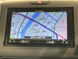 社外ナビ搭載です。知らない道も安心ですね!