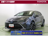 低重心で逞しいシルエット。エモーショナルな見た目の美しさを持ちながら、車の性能を存分に発揮できる「芯のあるデザイン」を持つ【カローラスポーツHV】。この車は、車検整備付きです。