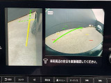 アラウンドビューモニターです。左前も確認して頂くことができます。