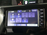 音楽ソース選択画面です、この画面からソース選択していただきます。Bluetooth接続して頂きますと携帯電話の音楽もお車で聴くことができます