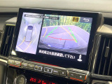 【マルチアラウンドモニター】専用のカメラにより、上から見下ろしたような視点で360度クルマの周囲を確認することができます☆縦列駐車や幅寄せ時に活躍してくれます♪