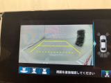 バックモニターです。後退時も安心ですね。でも、モニターばかり頼らず自分の目で後方確認もしてくださいね。