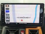 ナビを装備。タッチパネル式で使いやすく、お出かけもラクラクです。