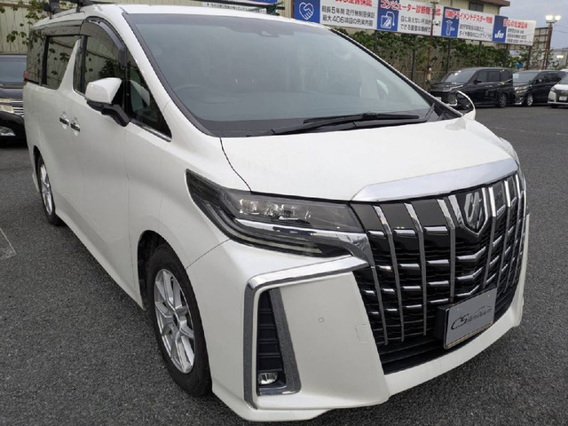 アルファード 2.5 S 10インチ大ナビ 後席モニター 8人乗り