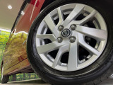 【純正14インチアルミホイール】外観にマッチした純正アルミホイールを装着しております。各種社外アルミホイールや、スタッドレスタイヤも取扱いしております。是非ご相談ください♪