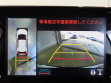 パノラミックビューモニター付きです。全方向の確認ができて安心です。