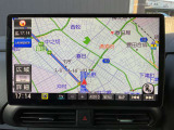 メモリーナビゲーションです。Bluetoothも対応しております。