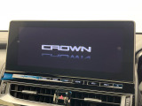 【12.3インチワイドナビ】高級感とインパクトのある大型ワイドナビを装備。各種オーディオ操作はもちろん、横長ワイド画面でのマップ2分割表示など、利便性も高いナビです♪
