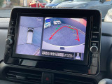 ◆◆◆まるで真上から見ているかのように見えますアラウンドビューモニターです。駐車が苦手な方でもこれでらくらく駐車できますよ。