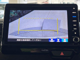 【バックカメラ】駐車時に後方がリアルタイム映像で確認できます。大型商業施設や立体駐車場での駐車時や、夜間のバック時に大活躍!運転スキルに関わらず、今や必須となった装備のひとつです!