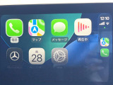 ●Apple Car Play:スマホとの有線接続で、ナビ・オーディオ再生などスマホのアプリ機能が画面でも使える便利機能です!