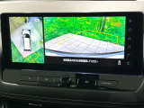 【アラウンドビューモニター】専用のカメラにより、上から見下ろしたような視点で360度クルマの周囲を確認することができます☆死角部分も確認しやすく、狭い場所での切り返しや駐車もスムーズに行えます。