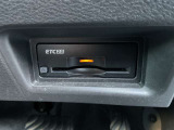 ETCがあればスムーズに料金所を通過できます。ビルトインタイプですっきりとおさまっております。