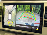 【パノラマモニター】専用のカメラにより、上から見下ろしたような視点で360度クルマの周囲を確認することができます☆死角部分も確認しやすく、狭い場所での切り返しや駐車もスムーズに行えます。