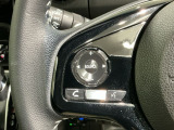ステアリングにオーディオ操作スイッチが付いています。オーディオ画面に直接タッチしなくても操作が出来ますので、運転に集中できます。