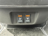 【シートヒーター】シートを温めてくれる暖房機器です!長時間座っていると負担が掛かりやすい背中や腰、または冬場などの寒い日に冷えやすい脚部に快適なぬくもりを伝えます。
