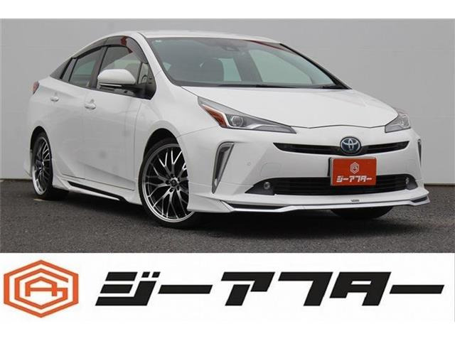 プリウス 1.8 S ツーリングセレクション モデリスタエアロ 後期型 純正9型ナビ