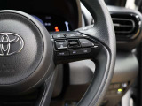 全車速追従機能付きレーダークルーズコントロールとオーディオの操作はこちらからです。