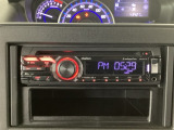 【オーディオ機能】CDプレーヤーを装備♪もちろんFM/AMラジオもお聞きいただけますよ♪