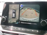 ナビ画面アラウンドビューモニター付、安心安全、全方向、上から見えます。運転が苦手な方安心です。