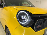 LEDヘッドライトで夜道も安心!