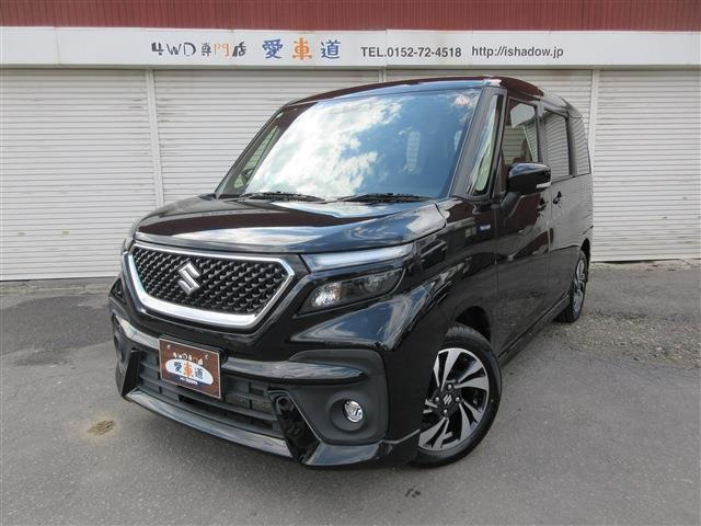 ソリオバンディット 1.2 ハイブリッド(HYBRID) MV 4WD 社外大型ナビ TV Bluetooth US...