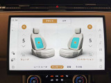 【シートマッサージ】フロント、リアシートに5段階調整可能なシートマッサージが装備されております。ドライブ中でも疲れを癒してくれます。