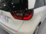 視認性がいいテールランプ。後続車にも存在をアピール。
