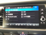 ナビ機能だけではありません、オーディオ機能も充実しています。