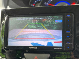 【バックカメラ】駐車時に後方がリアルタイム映像で確認できます。大型商業施設や立体駐車場での駐車時や、夜間のバック時に大活躍!運転スキルに関わらず、今や必須となった装備のひとつです!